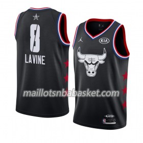 Maillot Homme Chicago Bulls Zach LaVine 8 2019 All-Star Jordan Brand Noir Swingman